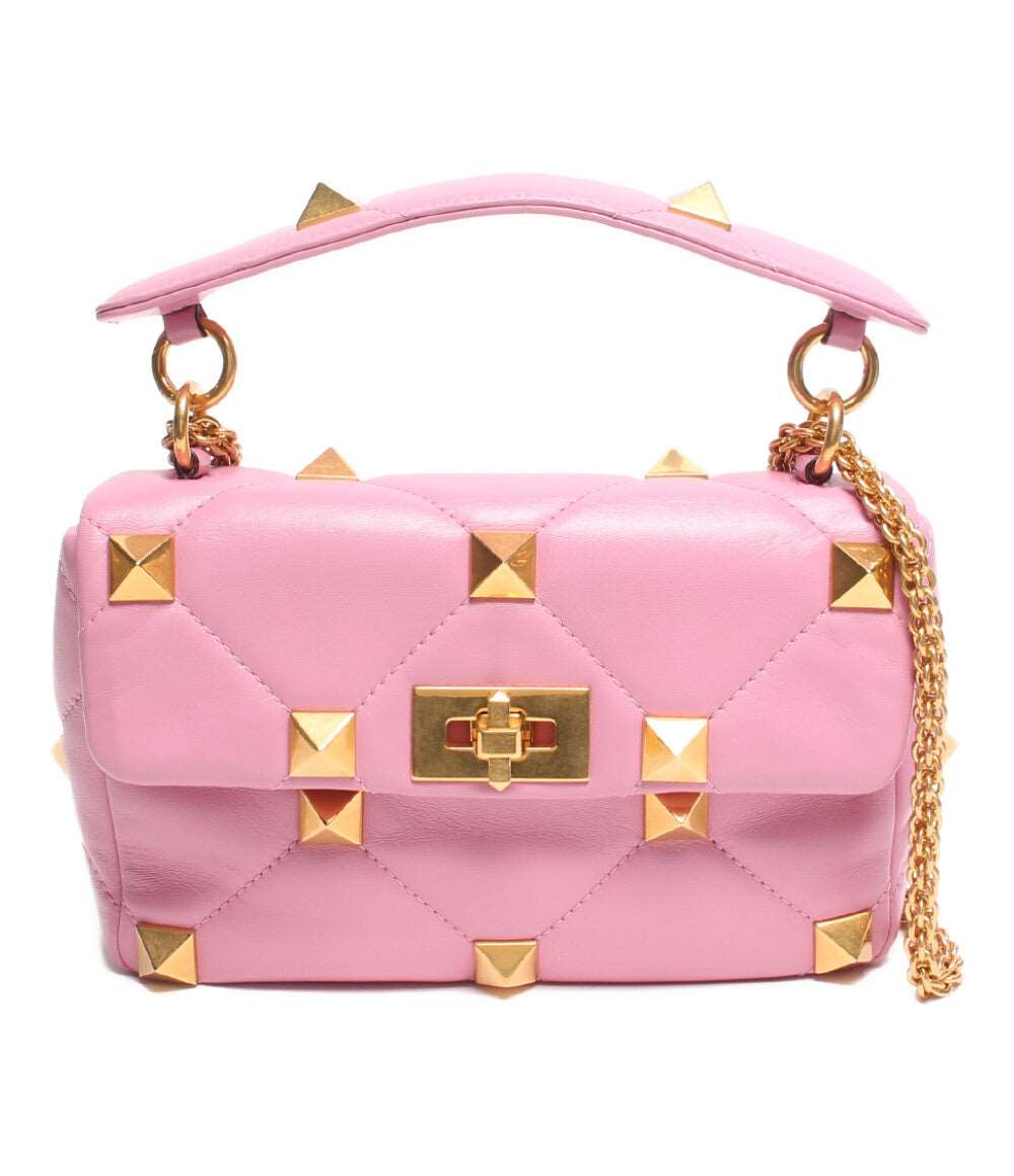 レザーショルダーバッグ ローマン スタッズ レディース VALENTINO GARAVANI